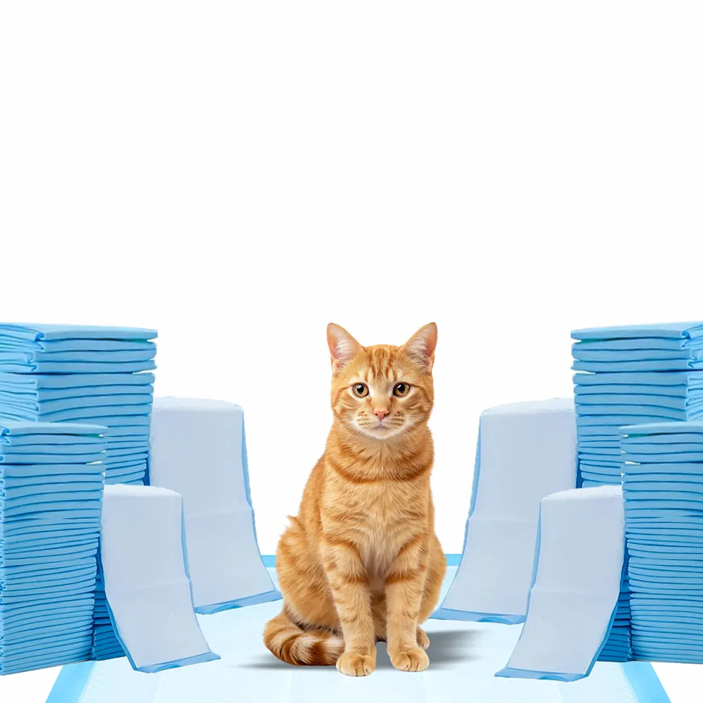 XL Cat Pee Pads Leak-resistant and High-absorbency