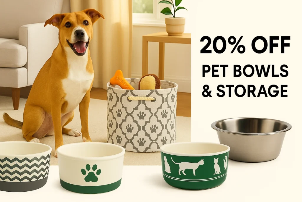 dog bowls and dog training pads - 20% Off - Bulk-Price