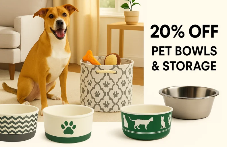 dog bowls and dog training pads - 20% Off - Bulk-Price