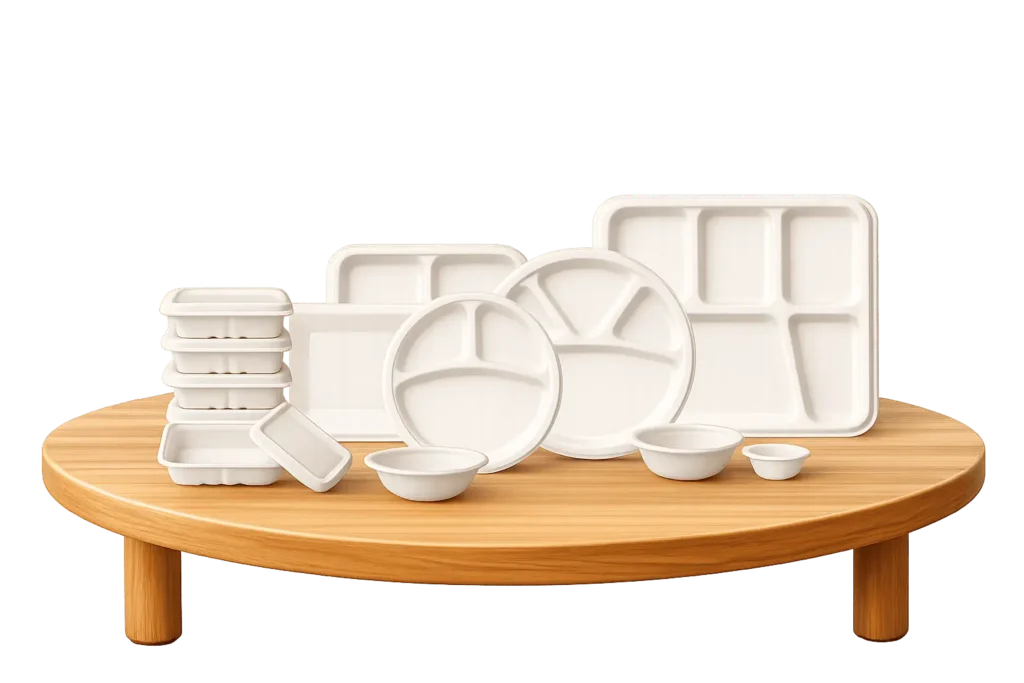 Round And Square Plates