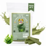 Spirulina Cheese Bones for Dogs Large