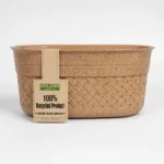 11.8x9.1in Medium Stitch Basket - Asst Colors