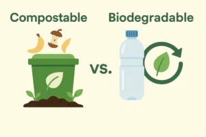 compostable vs biodegradable