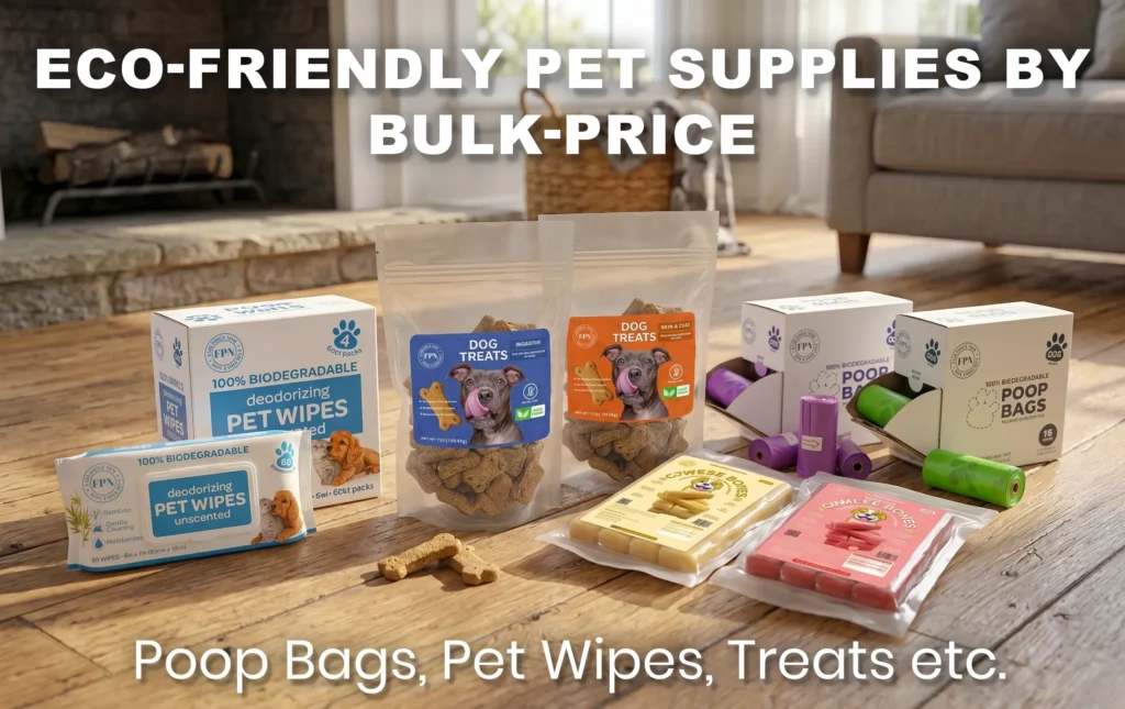 eco-friendly pet supplies in bulk