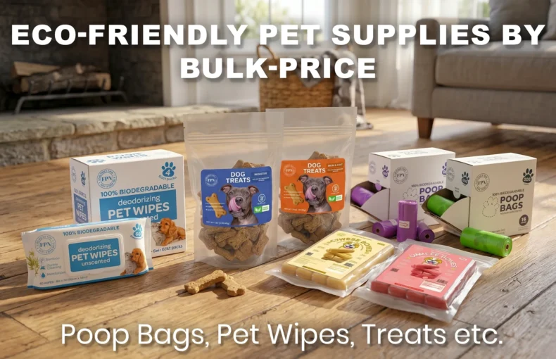 eco-friendly pet supplies in bulk