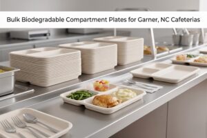 biodegradable compartment plates