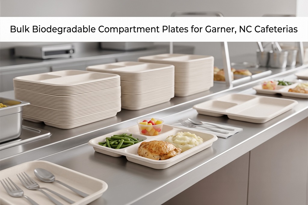 biodegradable compartment plates