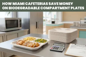 biodegradable compartment plates