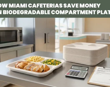 biodegradable compartment plates