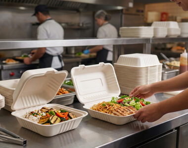 Bagasse Clamshells