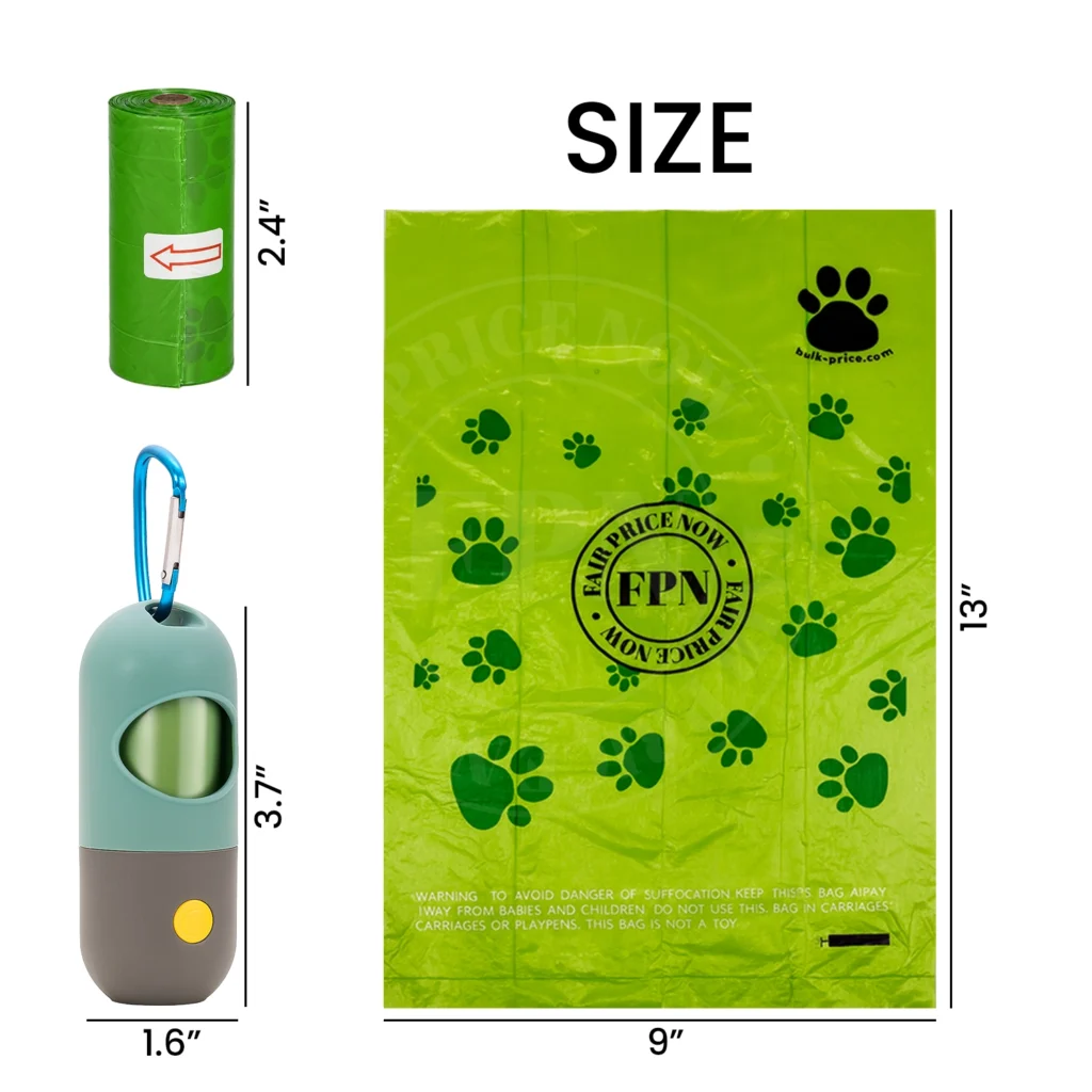 Dog Poop Bag Dispenser-Size